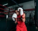 Тренировочные перчатки TITLE Boxing All Heart Bag Gloves 2.0 Красный/Белый 14oz - изображение 2
