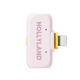 Мікрофон петличний 2 шт Hollyland Lark A1 Combo рожевий Lightning + Type-C для iPhone/ Android із зарядним кейсом (33352019) - зображення 4