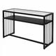 Столик для маникюра стеклянный 120*40*78 см Черный (AD-5732) - изображение 6