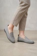 Лофери жіночі Where Uwear Натуральна замша сірі 351156_39 (25 см) - зображення 1