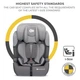Автокресло Kinderkraft Comfort Up i-Size серый (KCCOUP02GRY0000) - изображение 8