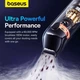 Портативний акумуляторний пилосос Baseus A5 Car Vacuum Cleaner 130W 16000Pa 7500mAh чорний (C30459500111-00) - изображение 10