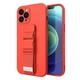 Чехол Hurtel с ланцюжком для iPhone 13 mini Red (9145576217993) - изображение 2