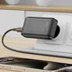 Зарядное устройство Acefast A100 65W GaN 2 USB-C + USB-A Black (6974316283492) - изображение 9
