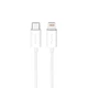 Kabel Puro TPE 20W USB-C - Lightning 3 m White (8018417498909) - obraz 1