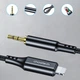 Кабель Choetech Lightning / mini jack 3.5mm 2 м Black (AUX009) - изображение 3