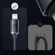 Кабель Baseus Crystal Shine USB-A to Lightning 1.2m Black (CAJY000001) - зображення 15