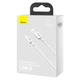Кабель Baseus Superior Series Fast Charging USB-A to USB-C 1m White (CATYS-02) - зображення 5