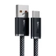 Кабель Baseus Dynamic Series USB-A to USB-C 1m Grey (CALD000616) - зображення 2