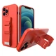 Чехол Hurtel Rope Case для iPhone 12 Pro Max Red (9145576217900) - изображение 1