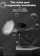 Мотоциклетний підшоломник із сіткою PHMAX Черный - зображення 5