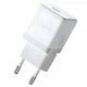 Мережевий зарядний пристрій Baseus Palm PD/FC/QC 30W USB-C White (P10111605213-00) - зображення 1