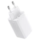 Мережевий зарядний пристрій Baseus GaN5 Pro FC 65W 2xUSB-C | USB-A with USB-C to USB-C Cable White (CCGP120202) - зображення 3