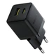Мережевий зарядний пристрій Baseus Palm PD/QC 20W USB-C | USB-A Black (P10111608113-00) - зображення 3