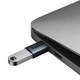 Адаптер Baseus Ingenuity OTG USB Type-C do USB-A 3.1 Blue (ZJJQ000003) - зображення 7