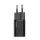 Мережевий зарядний пристрій Baseus Super Si 25W USB-C Black (CCSP020101) - зображення 4