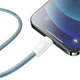Кабель Baseus Dynamic Series USB-C to Lightning 1m Blue (CALD000003) - зображення 4