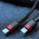 Кабель Baseus Cafule USB-C to USB-C 2m Black (CATKLF-AL91) - зображення 11