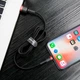 Кабель Baseus Kevlar Cable USB for Lightning 1.5A 2M Red+Black (CALKLF-C19) - зображення 8