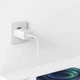 Сетевое зарядное устройство Baseus Speed Mini PD 20W USB-C White (CCFS-SN02) - изображение 10