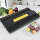 Вакууматор Rotex SuperVac 120Вт для сухих і вологих продуктів, вакуумний пакувальник з LED дисплеєм, 10 пакетів 20x30 см, сірий (S-ОZІSVR) - зображення 3