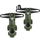 Крепление для наушников Peltor Comtac II/III/XPI, Sordin, RangeGuard по типу AXL Чебурашки, Green (12349) - изображение 1