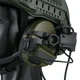 Крепление для наушников Peltor Comtac II/III/XPI, Sordin, RangeGuard по типу AXL Чебурашки, Green (12349) - изображение 7