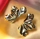 Женские сережки "Золотистый цветок" jewelry - изображение 7