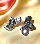 Жіночі сережки "Срібна квітка" jewelry - зображення 4