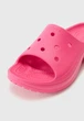 Жіночі шльопанці Платформа Crocs Bae Slide Platform Dragon Fruit (39-40, рожевий) - зображення 2