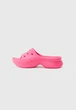 Жіночі шльопанці Платформа Crocs Bae Slide Platform Dragon Fruit (39-40, рожевий) - зображення 6