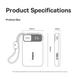 Портативна батарея PowerBank Baseus EnerFill FC11 Digital Display Power Bank с Dual Built-in Cables 10000mAh 22.5W E0027R05 Beige - зображення 6