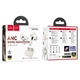 Бездротові Bluetooth навушники Hoco EQ9 Plus Duke true wireless ANC Noise Reduction BT 5.3 Milky white - изображение 4