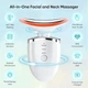 Микротоковый массажер для лица и шеи UWALK Photon Neck Massager White (Model 3201) - изображение 5