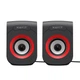 Акустическая система Havit SK599 USB 6W Black/Red (6950676205978) - изображение 2