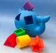 Sorter silikonowy Jellystone Designs Morski narwal 5 kształtów (9343900013222) - obraz 4