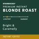 Растворимый кофе Starbucks Premium Instant Coffee Blonde Roast 90г - изображение 3