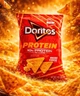 Чипсы Doritos Protein Nacho Cheese Tortilla Chips 198.4г - изображение 3