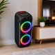 Напольная акустическая колонка ZXX 100 Вт Bluetooth с микрофоном караоке FM USB TF AUX RGB TWS 2 динамика 6.5" (4О55) - изображение 2