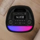 Акустическая колонка караоке ZXX 80 Вт Bluetooth TWS с беспроводным микрофоном, пультом ДУ, FM-радио, USB, TF, LED подсветкой, аккумуляторная портативная колонка 2х8" (ОZ56-XXZ) - изображение 2