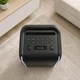 Портативная Bluetooth колонка 30Вт с RGB подсветкой, беспроводным микрофоном, пультом ДУ, MicroSD и аккумулятором Черная (ZZ-6ОZF) - изображение 3