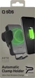 Автотримач для телефону SBS Smartphone holder with wireless charger for air vent Black (TESUPWIR15WAUT) - зображення 4
