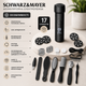 Аккумуляторная электропемза Schwarz&Mayer, набор из 17 элементов для чистки - изображение 4