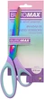 Ножницы офисные Buromax Pastel 21.5 см с резиновыми вставками (BM.4542-26) - изображение 1