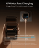 Мережевий зарядний пристрій Anker Nano Charger - USB-C 45W Smart Display Black (A2692L11) - зображення 3