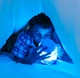 Sensoryczny słoik Glo Pals z podświetleniem Niebieski (0850016823632) - obraz 4