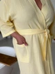 Халат женский COSY Кимоно муслиновый 2XL Лимонный VD-M14 - изображение 6