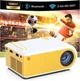 Портативный беспроводной мини-проектор KHQ VF210, Full HD 1080P с WiFi, Bluetooth 5.2 и встроенным динамиком, домашний кинотеатр, кинопроектор, мультимедийный проектор - изображение 1