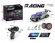 Дрифт машинка на радиоуправлении 4WD с подсветкой паром и запасными колесами BMW Синий - изображение 8