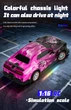 Дрифт машинка на радиоуправлении 4WD с подсветкой паром и запасными колесами Dodge Фиолетовый - изображение 8
